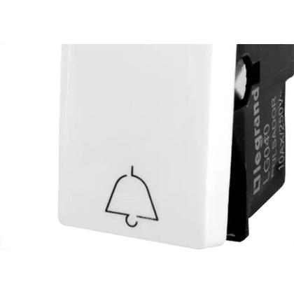 Imagem de Kit C/2 - Modulo Pial Pop Branco Pulsador Campainha 2A. 250V