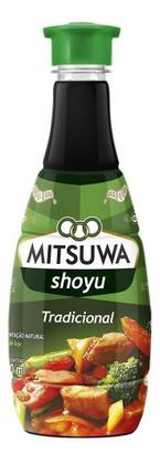 Imagem de Kit c/ 2 Molho de shoyu tradicional Mitsuwa em frasco 900 ml