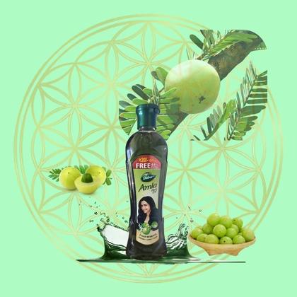 Imagem de Kit c/ 2 óleo de amla indiana p/ cabelos dabur