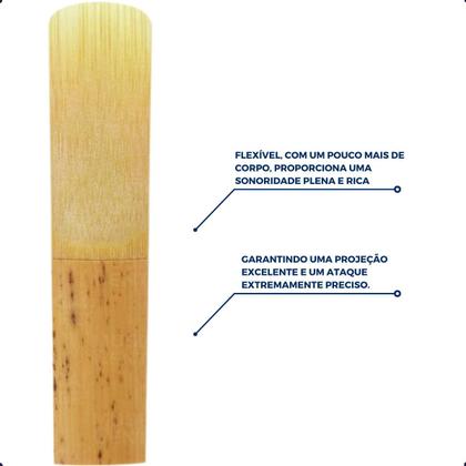 Imagem de Kit c/ 2 palhetas java red cut n.2 p/sax alto sr262r vandoren