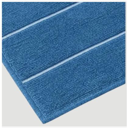 Imagem de Kit C/ 2 Panos Mega Panão Em Microfibra Multiuso Azul - Tipo Toalha - Vidros - Secagem Automotiva