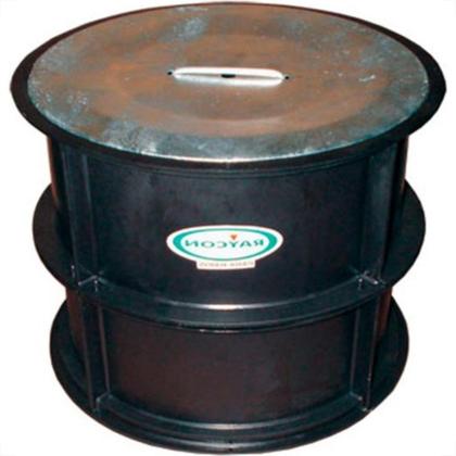 Imagem de Kit C/2 - Para-Raio Caixa Inspecao Pvc 12'' Sem Tampa