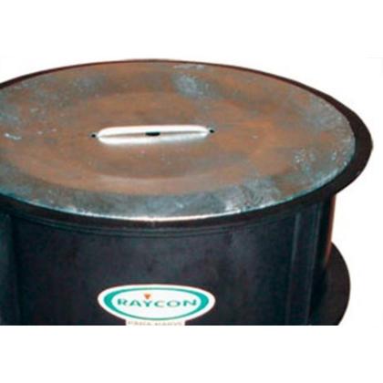 Imagem de Kit C/2 - Para-Raio Caixa Inspecao Pvc 12'' Sem Tampa
