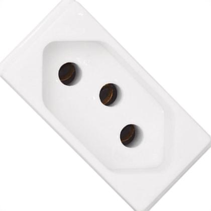 Imagem de Kit C/2 - Pial Modulo  Pop Tomada  2P+T 20A 3020