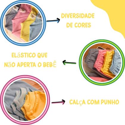 Imagem de Kit C/2 Pijama Outono Conjunto Bebe Criança Manga Longa