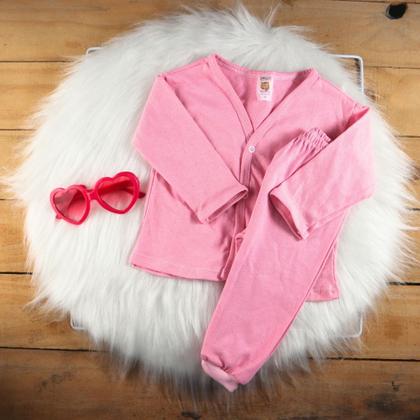 Imagem de Kit C/2 Pijama Outono Conjunto Bebe Criança Manga Longa