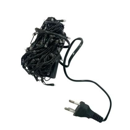 KIT C/2 Pisca Pisca Luz De Natal 220V 10mt Led Branco Enfeite - Elite Imagem de KIT C/2 Pisca Pisca Luz De Natal 220V 10mt Led Branco Enfeite