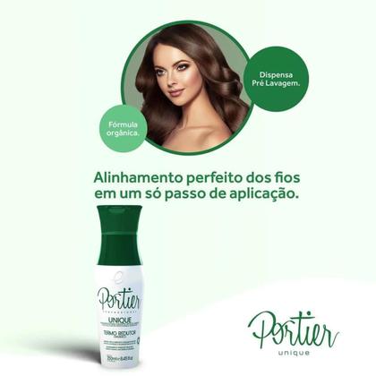 Imagem de Kit C/2 Progressivas Portier Unique Profissional 250ml Original!