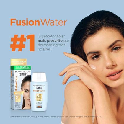 Imagem de Kit c/ 2 Protetor Solar Facial Isdin Fusion Water Fps 60