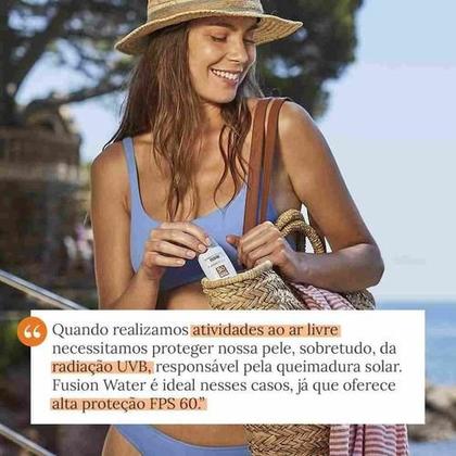 Imagem de Kit c/ 2 Protetor Solar Facial Isdin Fusion Water Fps 60