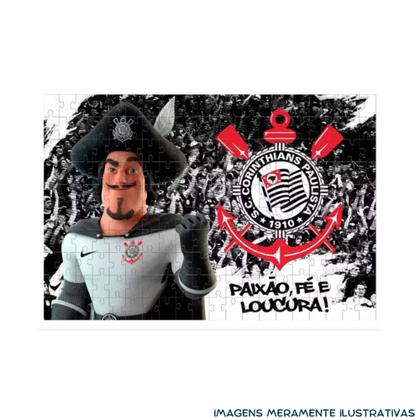 Imagem de Kit c/ 2 QuebraCabeças Puzzle Coleção Futebol Corinthians 200 Peças Mimo Toys