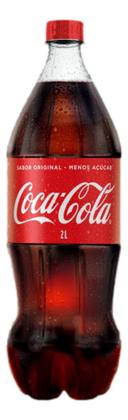Imagem de Kit c/ 2 Refrigerante Coca-Cola Original Garrafa 2l
