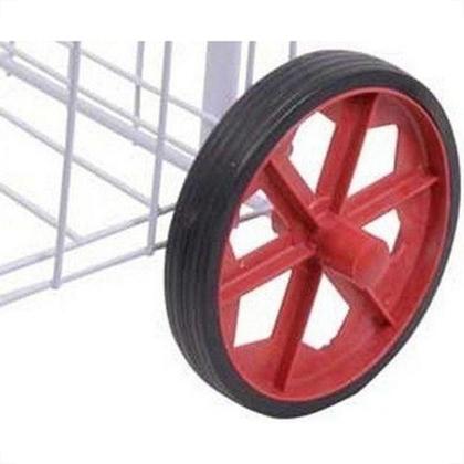 Imagem de Kit C/2 - Roda Para Carrinho De Feira