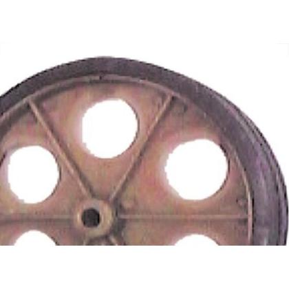 Imagem de Kit C/2 - Roda Para Carrinho Feira Pc