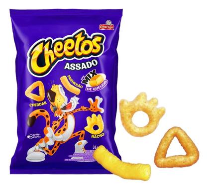 Imagem de Kit c/ 2 Salgadinho Cheetos Mix 36g - Elma Chips