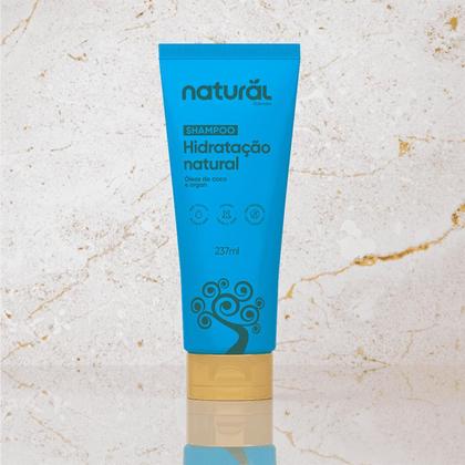 Imagem de Kit c/ 2 Shampoo Vegano Natural Oleo de Coco e Argan 237ml