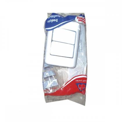 Imagem de Kit C/2 - Sistema Perlex Branca (2 Simples) 3082Br
