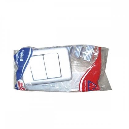 Imagem de Kit C/2 - Sistema Perlex Branca (2 Simples) 3082Br