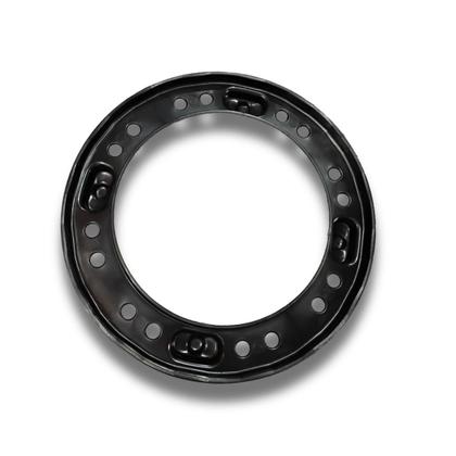 Imagem de Kit c/2 Suportes de Botijão Gás Sem Roda Preto