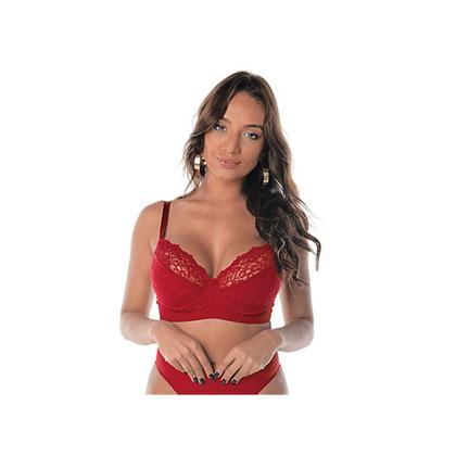 Imagem de Kit C/2 Sutiã Taça C Rendado DeMillus 064237