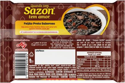 Imagem de Kit c/ 2 TEMPERO EM PO SAZON SABOR FEIJAO 60G