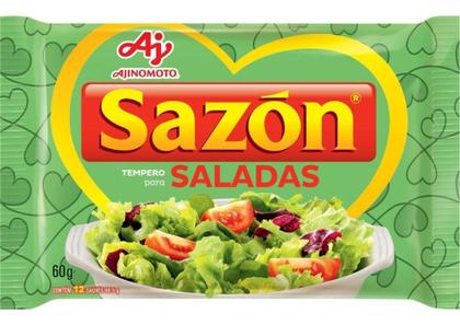 Imagem de Kit c/ 2 Tempero para Saladas Sazon Pacote 60g