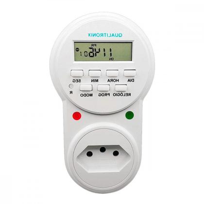 Imagem de Kit C/2 - Timer Digital Qualitronix Bivolt Qtd01
