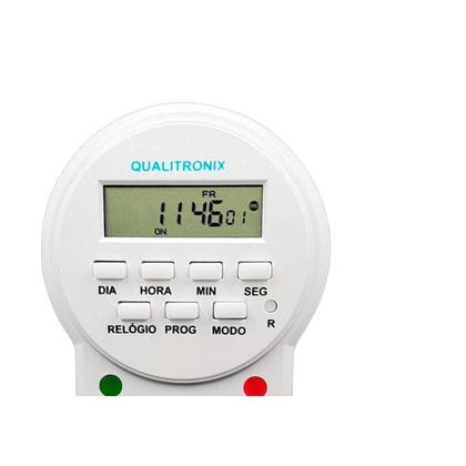 Imagem de Kit C/2 - Timer Digital Qualitronix Bivolt Qtd01