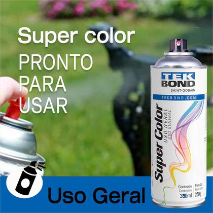 Imagem de Kit C/2 Tinta Spray Tek Bond Secagem Rápida 350ml