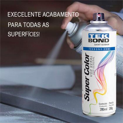 Imagem de Kit C/2 Tinta Spray Tek Bond Secagem Rápida 350ml