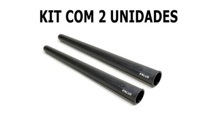 Imagem de Kit C/ 2 Un. - Tubo de Extensão Original p/ Aspirador de Pó Electrolux / Universal - Bocal encaixe 32mm. Preto