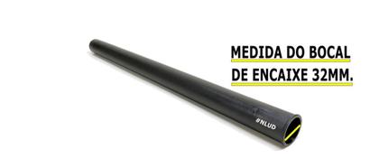 Imagem de Kit C/ 2 Un. - Tubo de Extensão Original p/ Aspirador de Pó Electrolux / Universal - Bocal encaixe 32mm. Preto