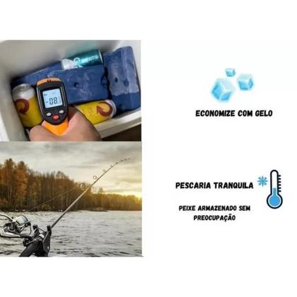 Imagem de Kit C/ 2 Unid Placa Gelo-x Gel Reutilizável 500ml 17x10x3,5cm