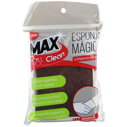 Imagem de Kit c/ 20 Esponjas Mágicas de Limpeza Pesada Max Clean Faxina Ferrugem Inox