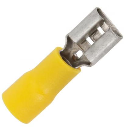 Imagem de Kit C/20 Terminal Fêmea Pré-Isolado (AM) 4,0X6,0mm² Sfor