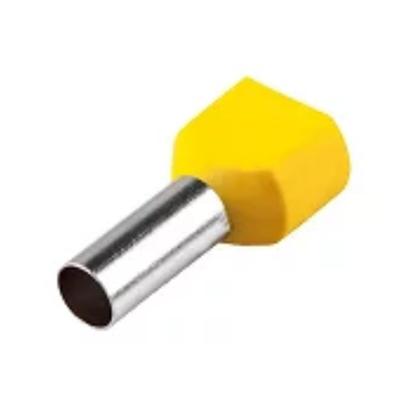 Imagem de Kit C/20 TERMINAL ISOLADO TUBOLAR DUPLO AM 6,0 MM² M6 SFOR