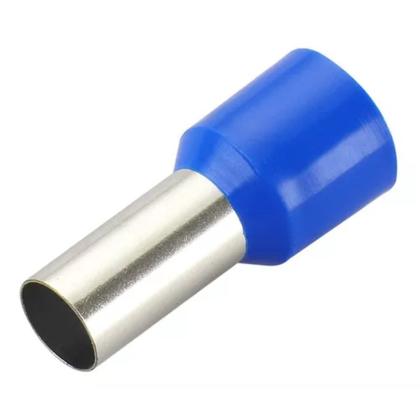 Imagem de Kit C/20 Terminal Isolado Tubolar Simples Azul 16mm² Sfor