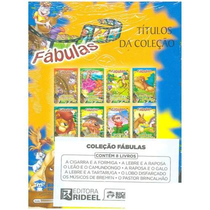 Imagem de Kit C/ 24 Livrinhos - Coleções Clássicos Divertidos + Fábulas + Fazendinha Do Seu Lobato