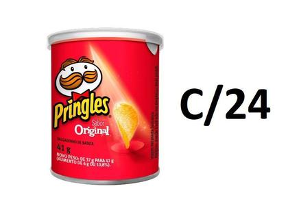 Imagem de Kit c/ 24 unidades de Batata Pringles original 41g cada