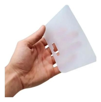 Imagem de Kit c/ 3 Aplicador Massa Celuloide Espatula Plastica 13,1cm