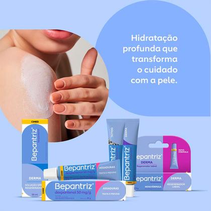 Imagem de Kit C/ 3 Bepantriz Pomada 30g - Tubo Para Cuidado Corporal