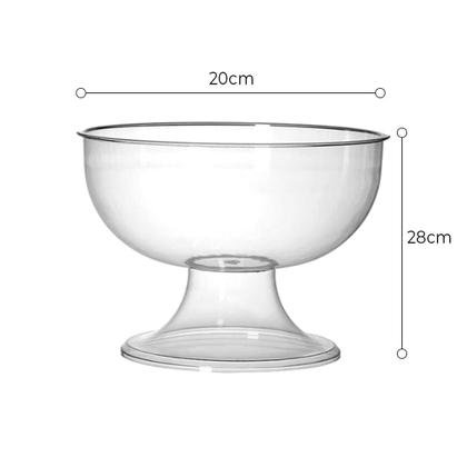 Imagem de Kit C/3 Bomboniere Para Doces Decoração De Festas Acrílico