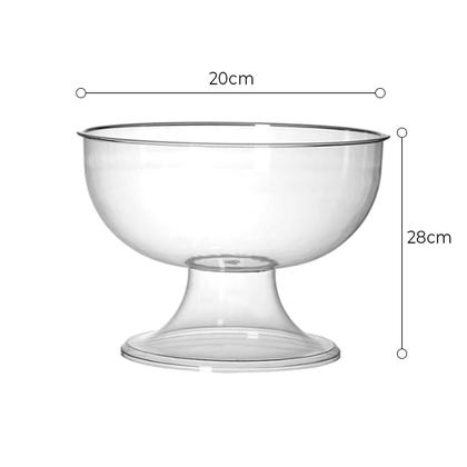 Imagem de Kit c/3 Bomboniere para Doces Decoração De Festas Acrílico