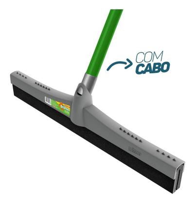 Imagem de Kit c/ 3 Brilhus Rodo Plastico com Cabo Medio