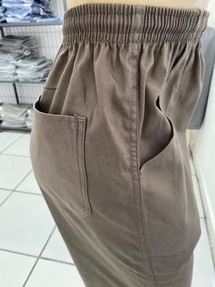 Imagem de Kit c/3 calças para trabalho reforçada brim pesado 100% algodão