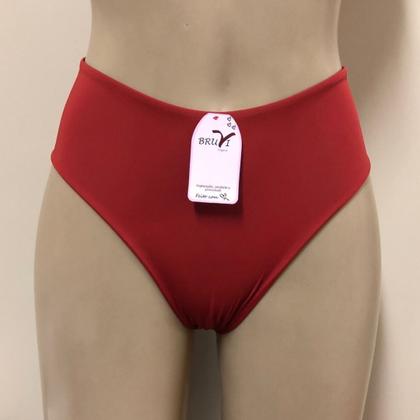 Imagem de Kit c/ 3 Calcinha Biquíni Cintura Alta Bruvi