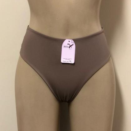 Imagem de Kit c/ 3 Calcinha Biquíni Cintura Alta Bruvi