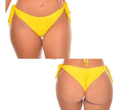 Imagem de Kit C/3 Calcinha Biquíni Fio Duplo Amarrar Tie Confortável
