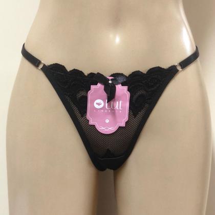 Imagem de Kit c/ 3 Calcinha Fio Dental Renda e String Lut Lingerie