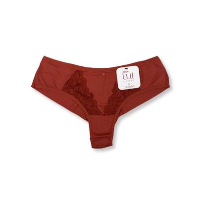 Imagem de Kit c/ 3 Calcinha Fio Duplo de Microfibra Detalhe em Renda Lut